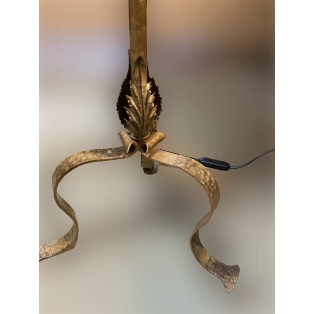 Wrought Iron Floor Lamp, 1960s For Sale - Image 10 of 12