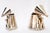 Silver Art Deco Silvered Brass Cans, 1920s, Set of 4 For Sale - Image 8 of 10