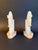 Mid-Century Modern Pair of Vintage White Onyx Stone Horse Bookends For Sale - Image 3 of 10