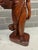 Chestnut Mid-Century Balinese Art Deco Hardwood Harvest Maiden Sculpture by A. Fatimah For Sale - Image 8 of 12