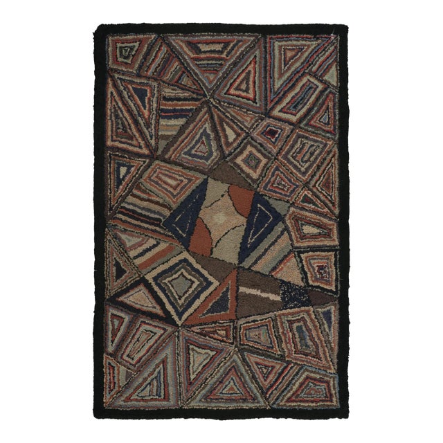 Vintage Turkish Anatolian Square Prayer Rug With Floral Mihrab Design - Rug & Kilim For Sale