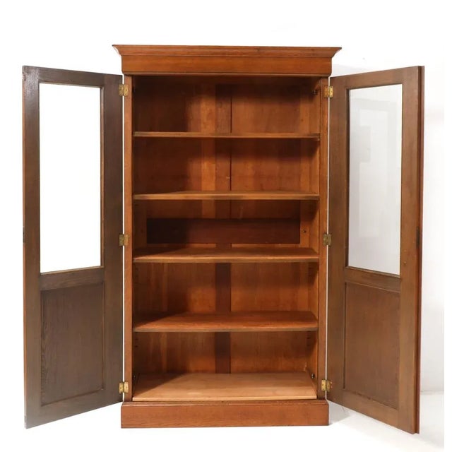 Art Deco Bookcase in Oak, 1920s For Sale - Image 4 of 8