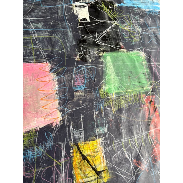 Sculpture Materials Sarah Trundle, Contemporary Abstract Painting, "Motion to Adjourn" For Sale - Image 7 of 7