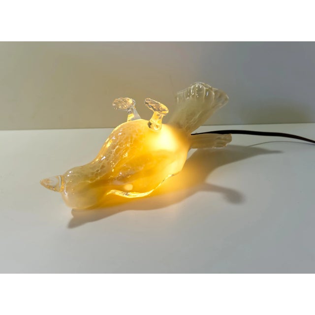 Off-white Esque Studio Sleeping Bird Lamp Designed by Andi Kovel For Sale - Image 8 of 13
