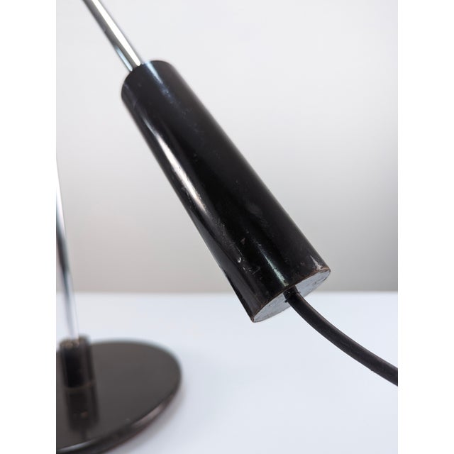 Metal Magneto Floor Lamp from H. Fillekes, 1950s For Sale - Image 7 of 18