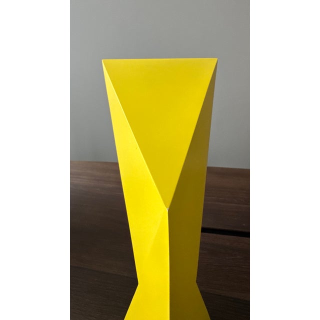 Metal Origami Lacquered Table Lamp by Francois Champsaur, 2015 For Sale - Image 7 of 14