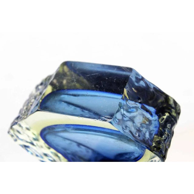 Murano Glass Vase attributed to Alessandro Mandruzzato, 1960s For Sale - Image 9 of 13