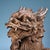 Metal Late 19th Century Pair of Painted Bronze Qilin Figurines, 10000g Total, Mythical Beasts For Sale - Image 7 of 9