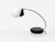 Iconic italian table lamp "dogale," designed in 1977 by bruno gecchelin for oluce. This futuristic design combines clean...
