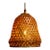 Lombok Handwoven Bamboo Bell Pendant For Sale
