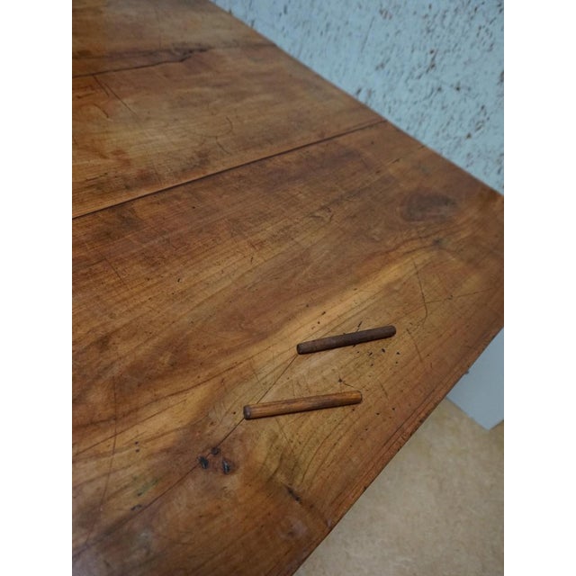 Antique Rustic European Bankers Table, 1800s For Sale - Image 14 of 18