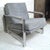 Milo Baughman Vintage Mid-Century Attributed to Milo Baughman Flat Bar Lounge Chair For Sale - Image 4 of 9