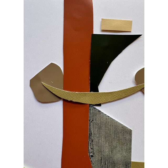 "Pop Music 19" Original Mixed-Media Collage on Paper by Zac Woodiel For Sale - Image 4 of 9