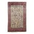 Late 19th Century Persian Silk Kashan Rug, 4'5'' X 6'5'' For Sale