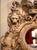 French Mid-19th Century French Black Forest Bleached Oak Royal Coat of Arms Mirror For Sale - Image 3 of 11