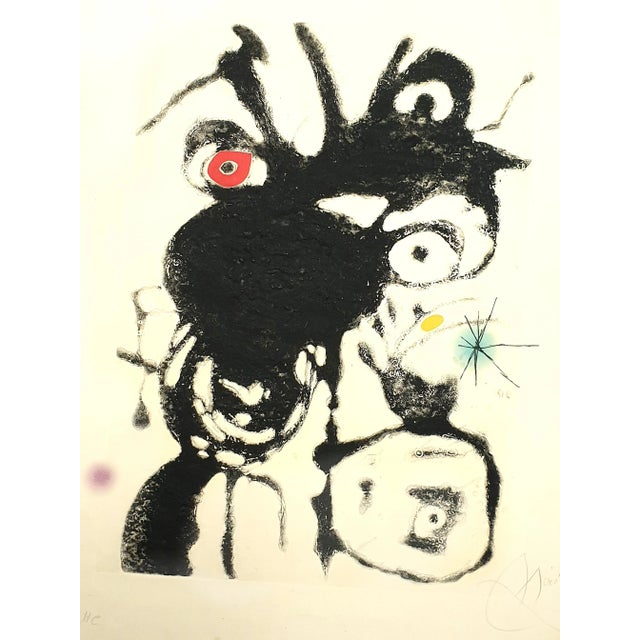 Joan Miro, Espriu, 1975, Etching For Sale - Image 13 of 13
