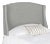 Stella Headboard, Grey - Twin For Sale