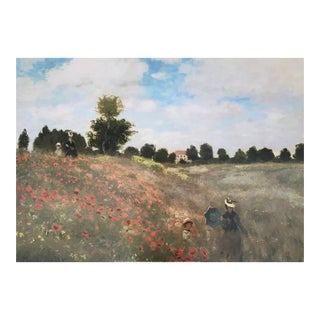 Claude Monet Poster Coquelicot Environs d'Argenteuil For Sale