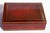 Italian Leather Ruby Red Humidor Box For Sale - Image 4 of 5