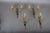 Ornate Brass Torch Wall Sconces, 1950s, Set of 4 For Sale - Image 4 of 18