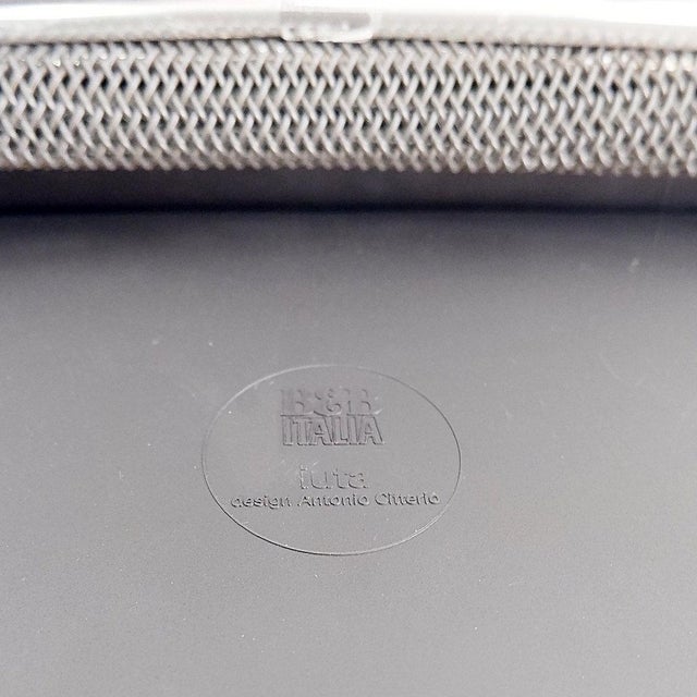 Iuta Swivel Armchairs by Antonio Citterio for B&B Italia, Set of 4 For Sale - Image 9 of 16