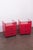 1960s Red Bedside Tables by Carlo De Carli for Sormani, 1970s, Set of 2 For Sale - Image 5 of 18