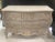 Italian Hand-Carved Louis XV Style Shaped Chest With White Italian Marble Top Sign. For Sale - Image 10 of 10