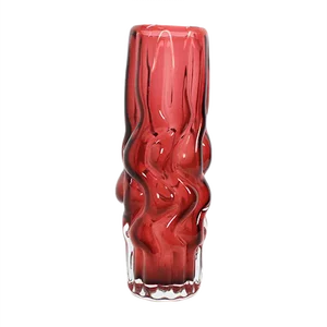 Ruby Vase by Pavel Hlava for Borse Glass, 1968