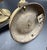 Mid 20th Century Neoclassical Cast Brass Torch Sconces — a Pair Sculptural French-Inspired Architectural Lighting For Sale In Phoenix - Image 6 of 9