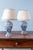 Blue and White Faience Vase Lamps from Samson, 19th Century, Set of 2 For Sale - Image 13 of 13