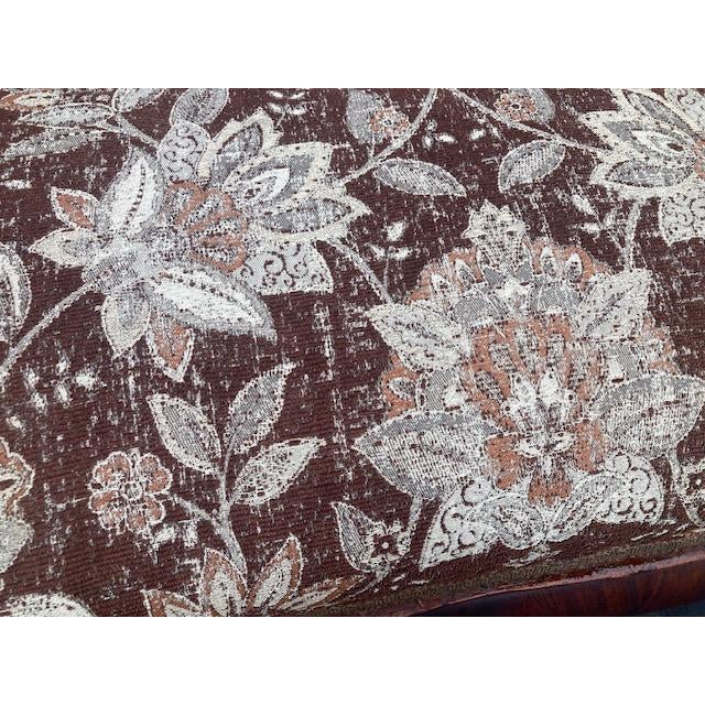 1875 Victorian Couch Made in the Us Hand Carved Walnut For Sale - Image 12 of 12