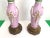 1940s French Floral Urn Lamps & Shades, Pair For Sale - Image 15 of 18