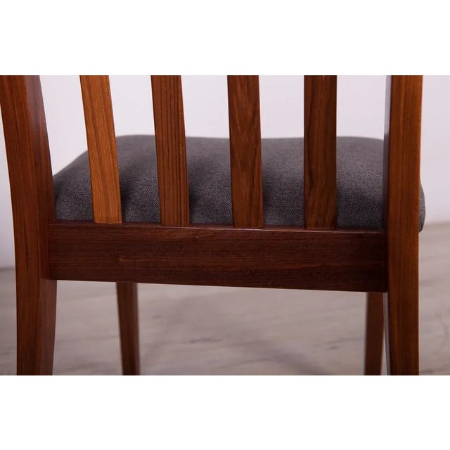 Mid-Century Teak and Fabric Dining Chairs by Leslie Dandy for G-Plan, 1960s, Set of 6 For Sale - Image 14 of 18