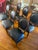 Vintage Oval Medallion Dining Room Chairs Louis XVI Set of 6 For Sale - Image 11 of 13