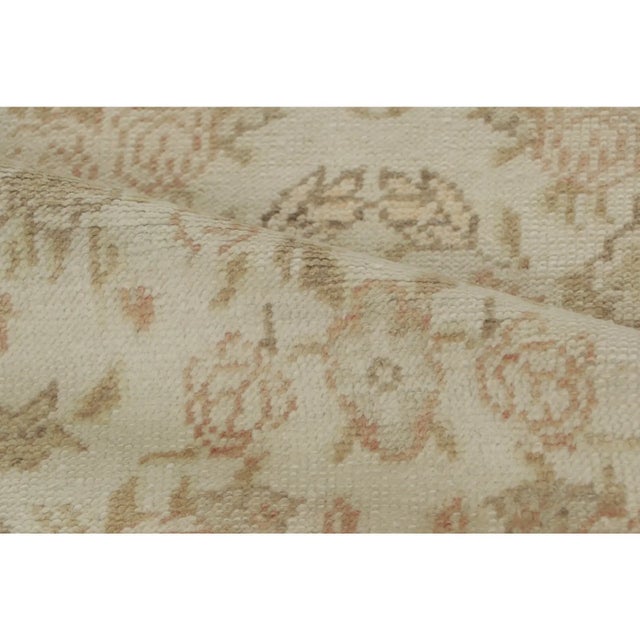 Rug & Kilim Vintage Turkish Runner With Floral Rosette & Vine Border - Rug & Kilim For Sale - Image 4 of 9