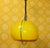 Metal Pendulum Pendant in Yellow Plastic and Chrome, 1970s For Sale - Image 7 of 12