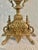 1930s 1930’s - 1950’s Pair of Continental Rococo Revival Griffin Handle Candelabra in Aged Gilt Metal For Sale - Image 5 of 12