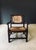 Low Arts & Crafts Oak & Rush Armchair, Belgium 1920s For Sale - Image 4 of 18