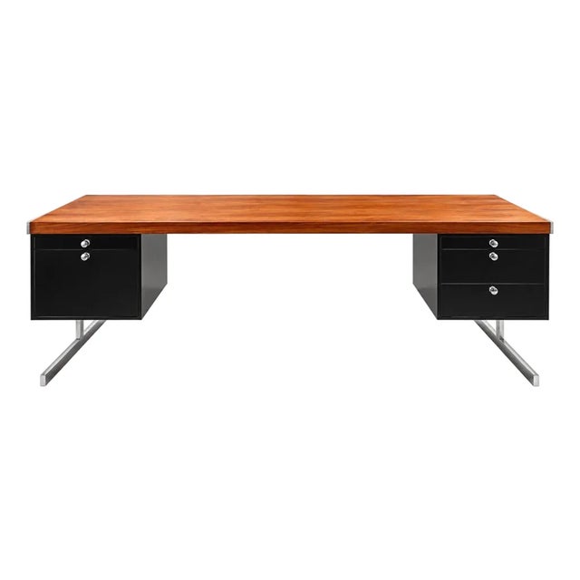 Hugh Acton Rosewood Executive Desk, C. 1970 For Sale