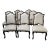 Fairfield Carved Wood & Taupe Velvet Dining Chairs - Set of 8 For Sale
