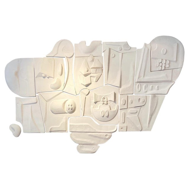 Ceramic ST Tropez Mural by Olivia Cognet For Sale - Image 7 of 7