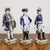 Ceramic Toy Soldier Figurines by Meissen, Set of 9 For Sale - Image 4 of 9