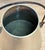Metal Antique Farmhouse Nickel Plated Brass Conical Cone Milking Can For Sale - Image 7 of 11