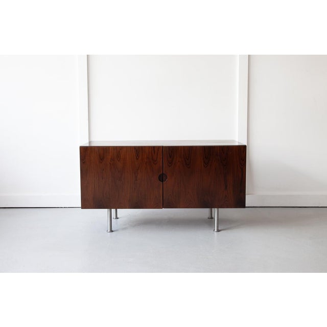 Mid-Century Modern Vintage Danish Rosewood Cabinet, 1960s For Sale - Image 3 of 6