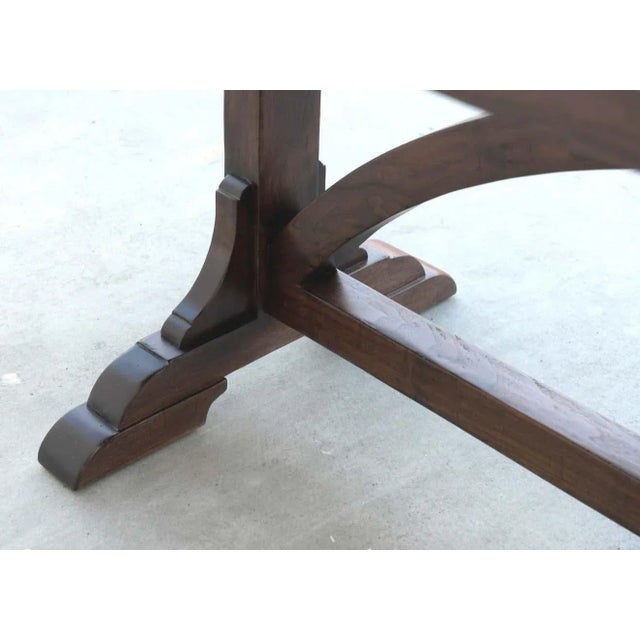 Walnut Dining Table by Petersen Antiques For Sale - Image 10 of 13