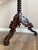 Wood c.1860 Victorian Barley Twist Tripod Carved Mahogany Wine/Side Table Hand-Carved Pedestal, Scalloped Top For Sale - Image 7 of 8
