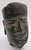 Pre-Columbian Mezcala Carved Stone Axe God Sculpture Measures 2 3/8" wide, 3 1/2" deep and 4 3/4" tall. A hand-carved dark...