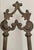 French Country Vintage Ornate Iron Easel Display Stand For Sale - Image 3 of 9