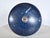 Industrial Blue Mushroom Desk Light in Aluminium and Copper, Germany, 1950s For Sale - Image 14 of 16