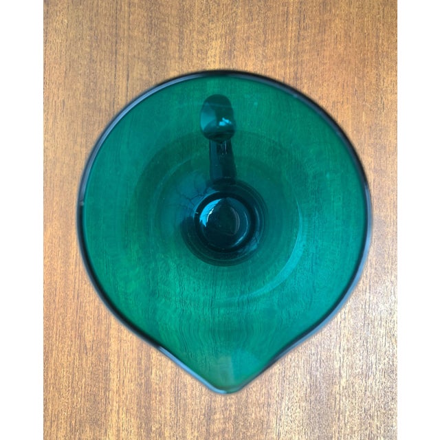 Mid-Century Glass Carafe Jug from Weitz For Sale - Image 14 of 18